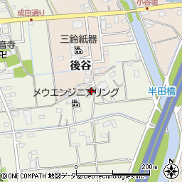 埼玉県三郷市半田721周辺の地図