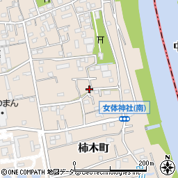 埼玉県草加市柿木町339-3周辺の地図