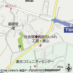 千葉県成田市青山90周辺の地図
