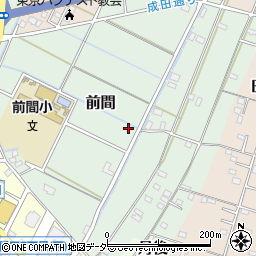 埼玉県三郷市前間243周辺の地図
