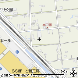 埼玉県三郷市半田1419周辺の地図