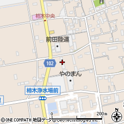 埼玉県草加市柿木町368-3周辺の地図