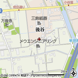 埼玉県三郷市後谷508周辺の地図