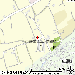 埼玉県狭山市上広瀬1343周辺の地図