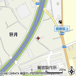 埼玉県狭山市笹井635-3周辺の地図