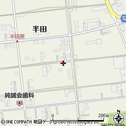 埼玉県三郷市半田1025周辺の地図
