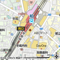 株式会社京北スーパー　柏マルイ店周辺の地図