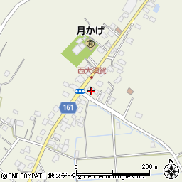 千葉県成田市西大須賀31周辺の地図