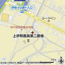 長野県上伊那郡南箕輪村神子柴9008-1周辺の地図