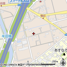 埼玉県三郷市後谷61周辺の地図
