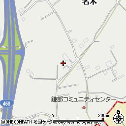 千葉県成田市名木665周辺の地図