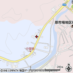埼玉県飯能市赤沢25周辺の地図