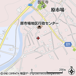 埼玉県飯能市原市場1051周辺の地図