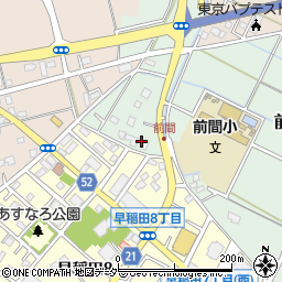 埼玉県三郷市前間113周辺の地図