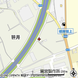 埼玉県狭山市笹井636周辺の地図