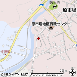 埼玉県飯能市原市場1068-15周辺の地図