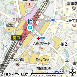 TCB東京中央美容外科　柏院周辺の地図