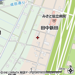 埼玉県三郷市田中新田276周辺の地図