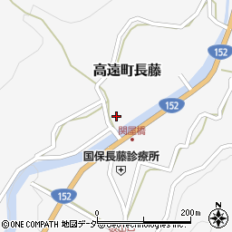 長野県伊那市高遠町長藤2415周辺の地図