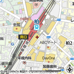 株式会社京葉銀行　柏駅前出張所周辺の地図