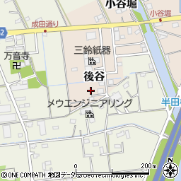 埼玉県三郷市後谷507周辺の地図