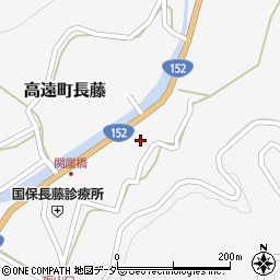 長野県伊那市高遠町長藤板山1763周辺の地図