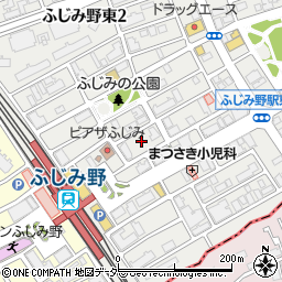埼玉県富士見市ふじみ野東1丁目21周辺の地図