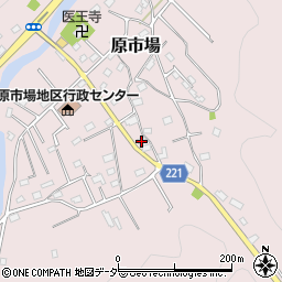 埼玉県飯能市原市場995周辺の地図