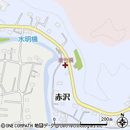 埼玉県飯能市赤沢143-4周辺の地図