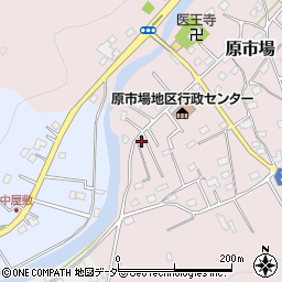 埼玉県飯能市原市場1068-4周辺の地図