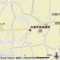 山梨県北杜市大泉町谷戸2952周辺の地図