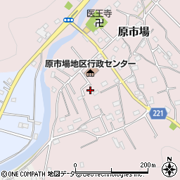 埼玉県飯能市原市場1051-2周辺の地図