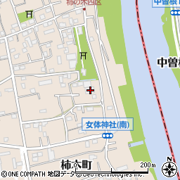 埼玉県草加市柿木町328-2周辺の地図