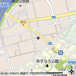 埼玉県三郷市後谷47周辺の地図