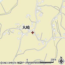 千葉県香取市大崎周辺の地図