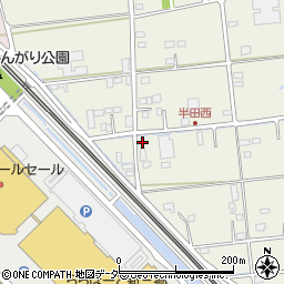 埼玉県三郷市半田1424周辺の地図