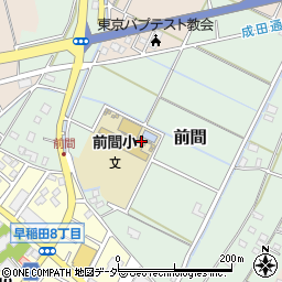 埼玉県三郷市前間234周辺の地図