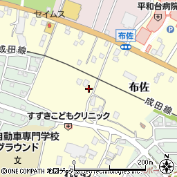 千葉県我孫子市布佐957周辺の地図