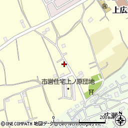 埼玉県狭山市上広瀬1344周辺の地図