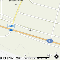 長野県伊那市西箕輪与地5871周辺の地図