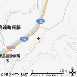 長野県伊那市高遠町長藤1788周辺の地図