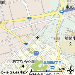 埼玉県三郷市前間98-3周辺の地図