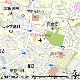 巻石堂病院周辺の地図