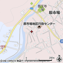 埼玉県飯能市原市場1067-8周辺の地図