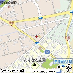 埼玉県三郷市後谷54周辺の地図