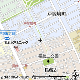 埼玉県川口市戸塚境町32-18周辺の地図