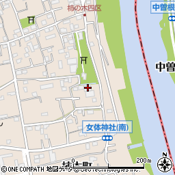 埼玉県草加市柿木町328-1周辺の地図