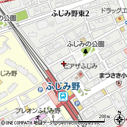 埼玉県富士見市ふじみ野東1丁目18周辺の地図