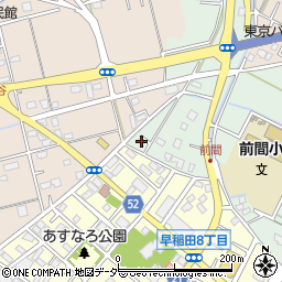 埼玉県三郷市前間98周辺の地図