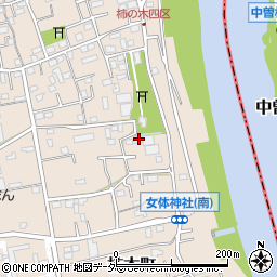 埼玉県草加市柿木町329周辺の地図